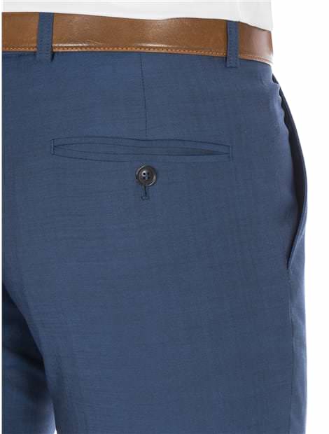 Dark Teal Blue Tonic Camden Trouser