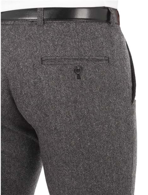 Smoked Pearl British Tweed Camden Trouser