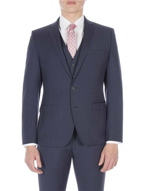 SLATE BLUE PUPPYTOOTH CAMDEN FIT JACKET