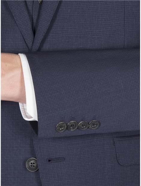 SLATE BLUE PUPPYTOOTH CAMDEN FIT JACKET