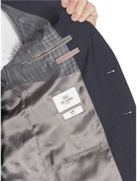 Peacoat broken check jacket