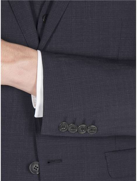 Peacoat broken check jacket