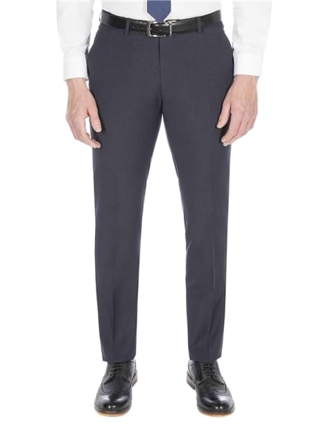 Peacoat broken check trouser