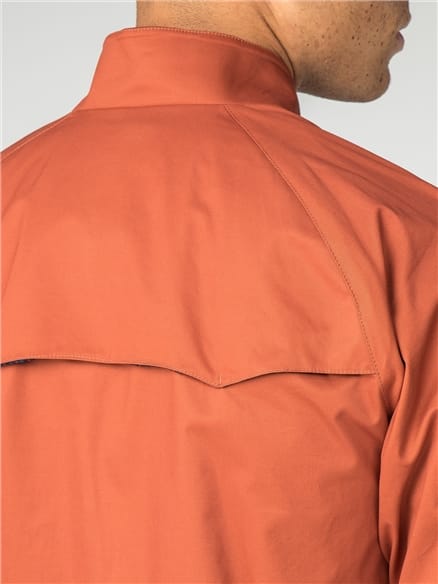 Orange Harrington Jacket