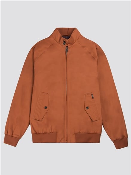 Orange Harrington Jacket