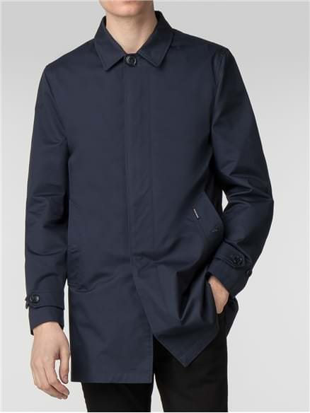 Navy Mac | Mens Blue Mac from Ben Sherman | Est 1963