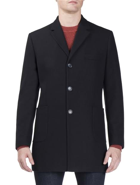 Covert Coat Navy