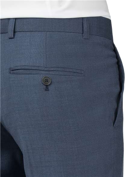 Blue Textured Tonic Camden Fit Jacket