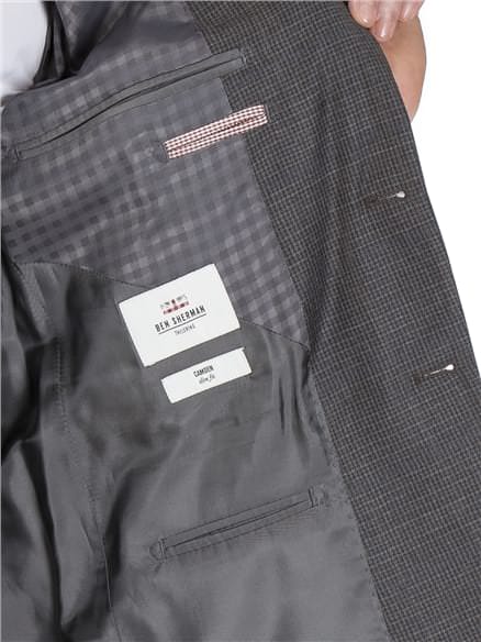 Brown Puppytooth Camden Fit Jacket