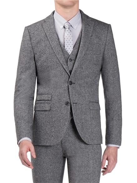 Smoked Grey Donegal Camden Fit Jacket