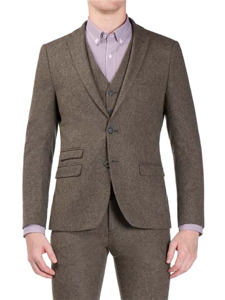 Donegal Jacket in Forest Green