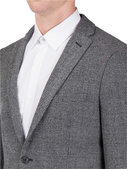 Salt and Pepper Boucle Camden Fit Jacket
