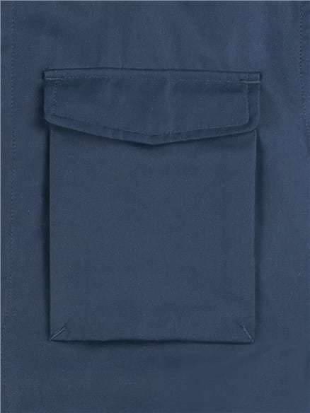 Navy Four Pocket Jacket