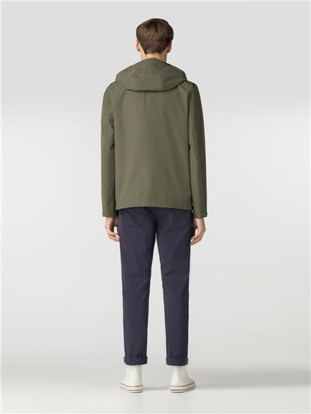 Green Hooded Anorak