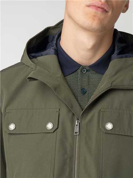 Green Hooded Anorak