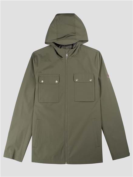 Green Hooded Anorak