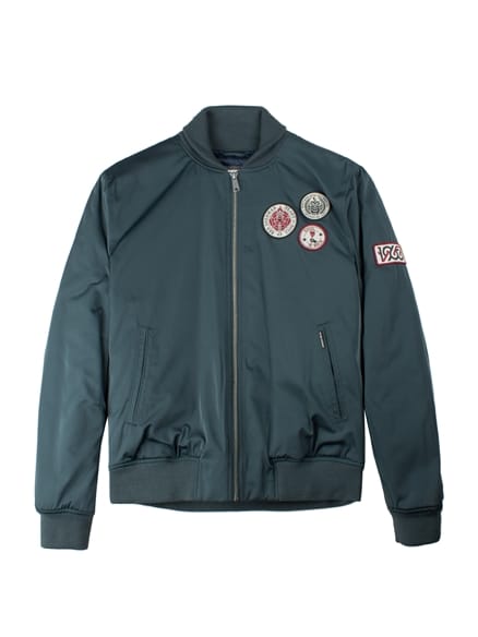 Sateen Badge Bomber
