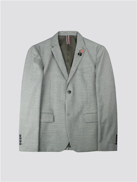 Black And White Check Blazer