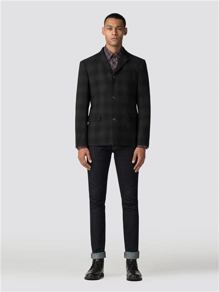 Shadow Check Blazer