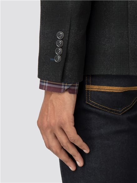 Shadow Check Blazer