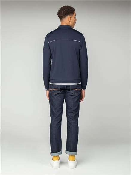 Dark Navy Tricot Track Top