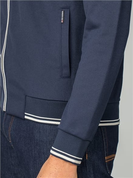 Dark Navy Tricot Track Top