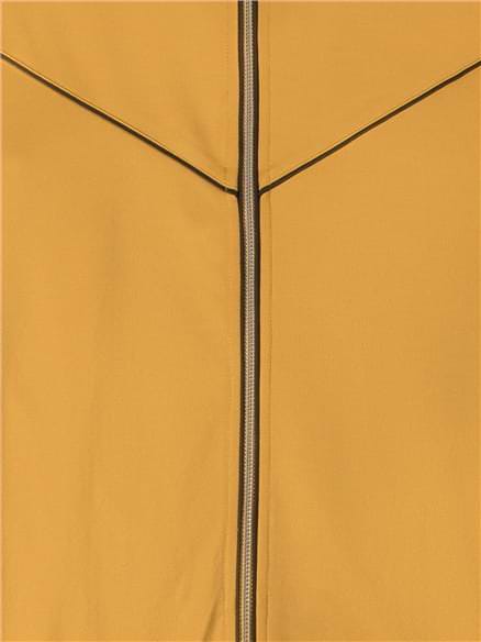 Yellow Tricot Track Top Jacket