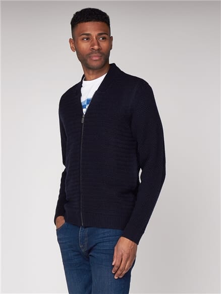 Knitted Bomber Jacket
