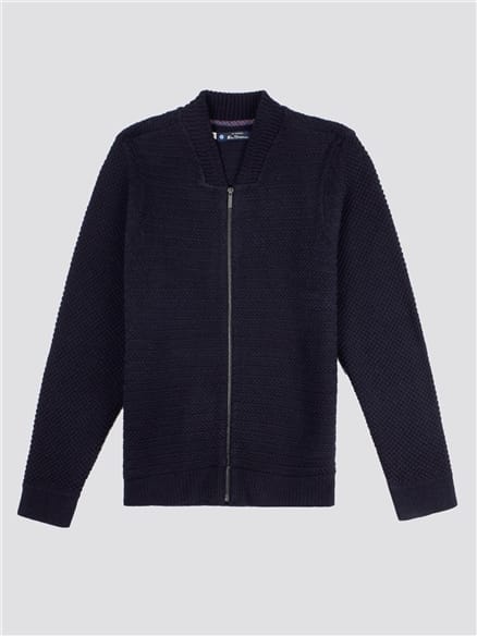 Knitted Bomber Jacket