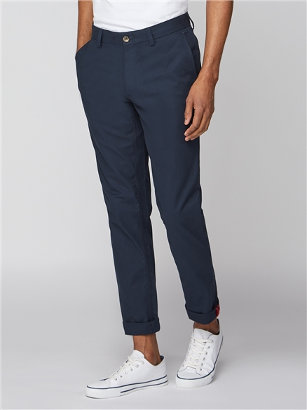 blue chino trousers