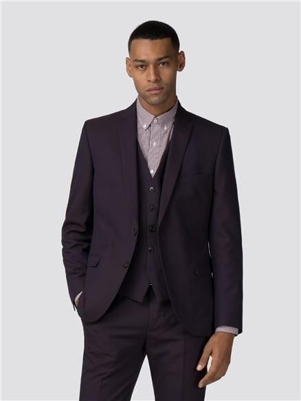Aubergine Tonic Camden Fit Suit Jacket