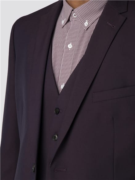 Aubergine Tonic Camden Fit Suit Jacket