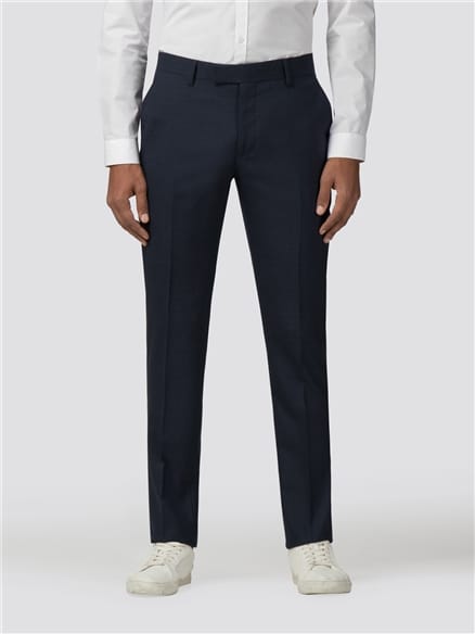 Midnight Navy Broken Effect Stretch Camden Fit Jacket