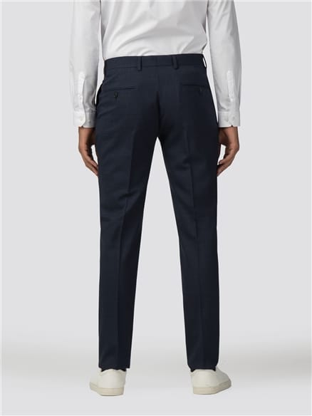 Midnight Navy Broken Effect Stretch Camden Fit Jacket