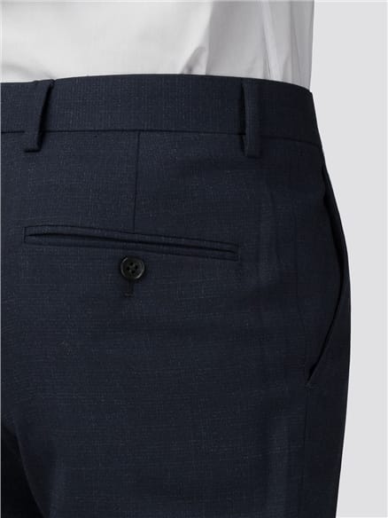 Midnight Navy Broken Effect Stretch Camden Fit Jacket