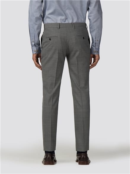 Grey High Twist Texture Stretch Camden Fit Jacket