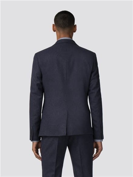 Deep Blue Tweed Donegal Camden Fit Jacket