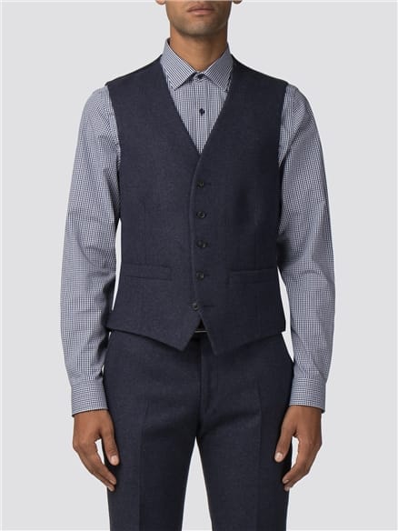 Deep Blue Tweed Donegal Camden Fit Jacket