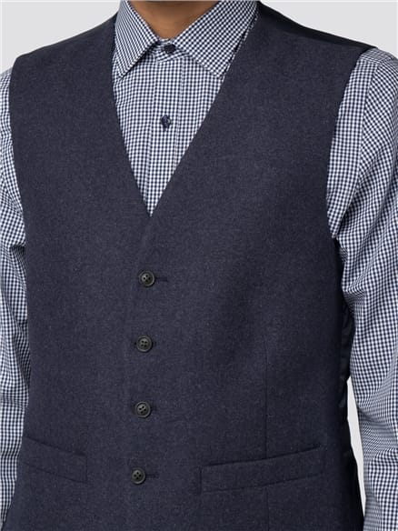 Deep Blue Tweed Donegal Camden Fit Jacket