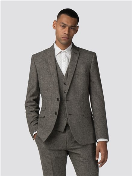 Oatmeal Tweed Donegal Camden Jacket