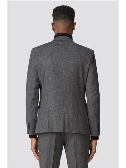 British Charcoal Tweed Camden Fit Jacket