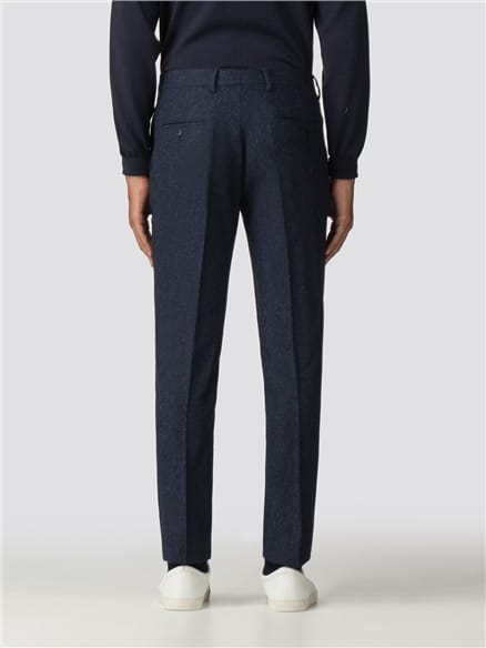 British Black Blue Tweed Camden Jacket