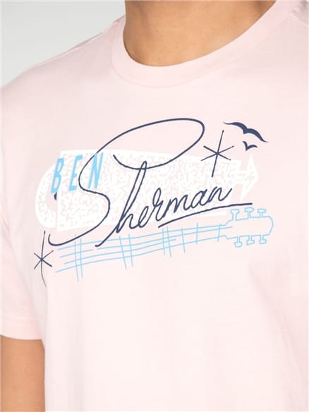 Pink Springs Resort Logo T-Shirt