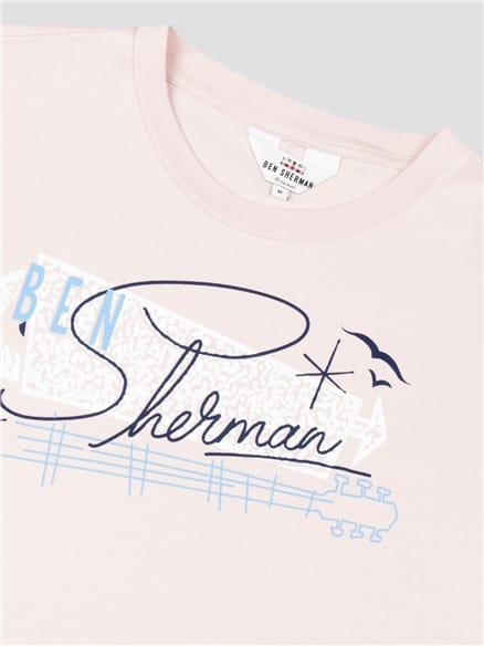 Pink Springs Resort Logo T-Shirt