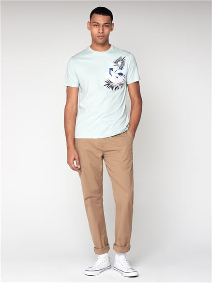 Sea Blue Tropical T-Shirt