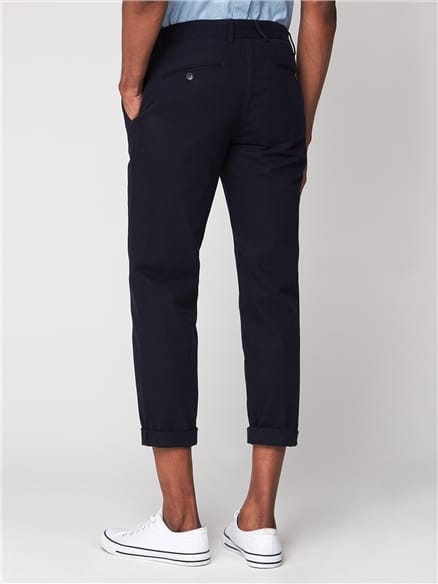 Skinny fit cropped on sale chinos