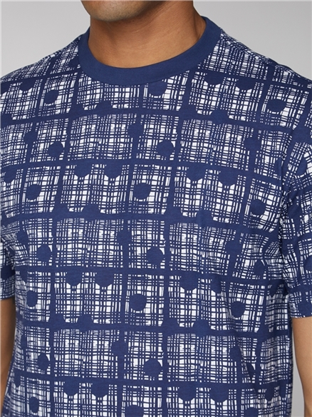 Hand Drawn Polka Print T-Shirt