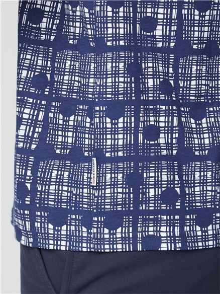 Hand Drawn Polka Print T-Shirt