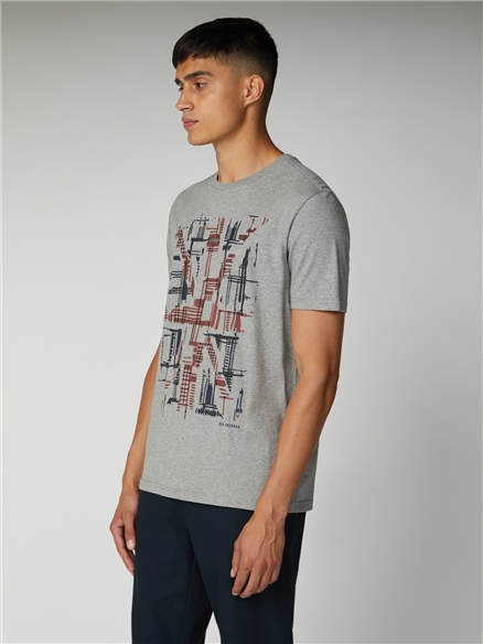 Union Jack Check T-Shirt