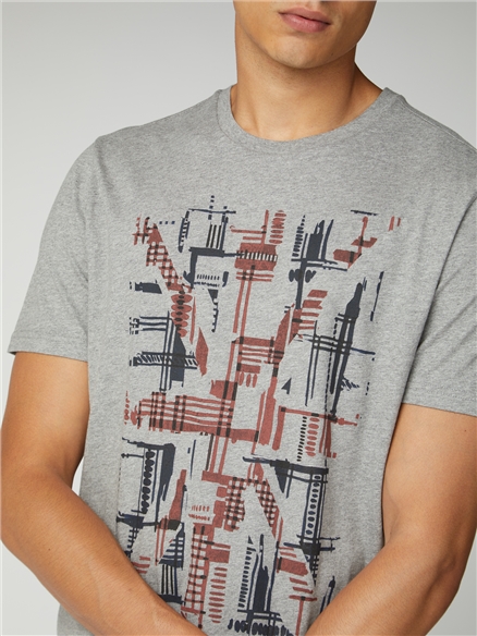 Union Jack Check T-Shirt